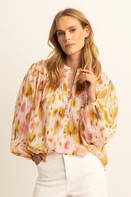 Blouse met print