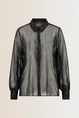 Blouse metallic print