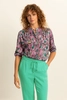 Blouse multicolour print