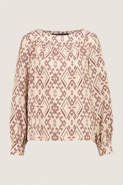 Blousetop Ikat print