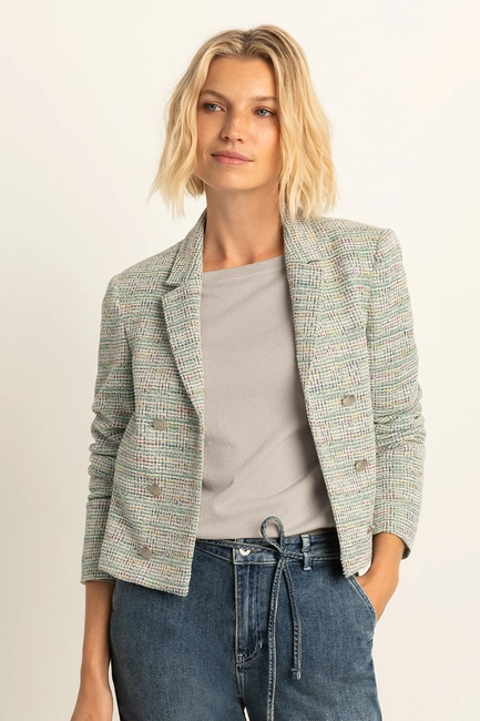 Bouclé blazer