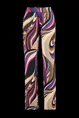 Broek multicolour print