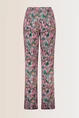 Broek multicolour print