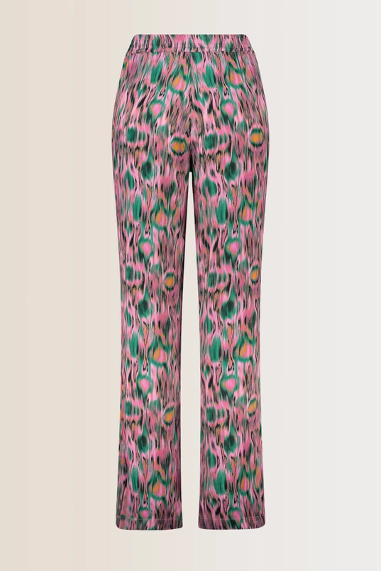 Broek multicolour print