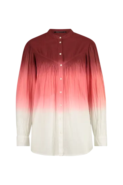 Dip-dye blouse