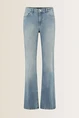 Flared 5-pocket jeans