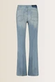 Flared 5-pocket jeans