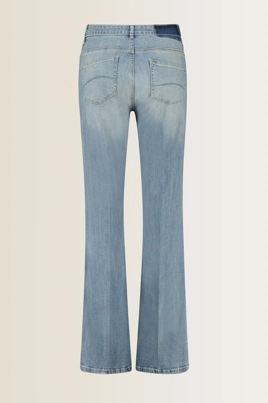 Flared 5-pocket jeans