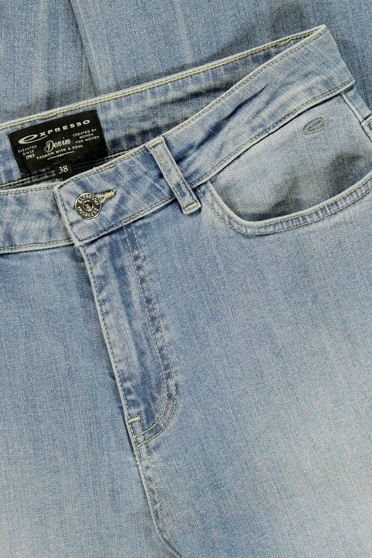 Flared 5-pocket jeans