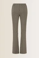 Flared broek jacquard