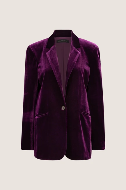 Fluwelen blazer