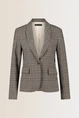 Geruite blazer