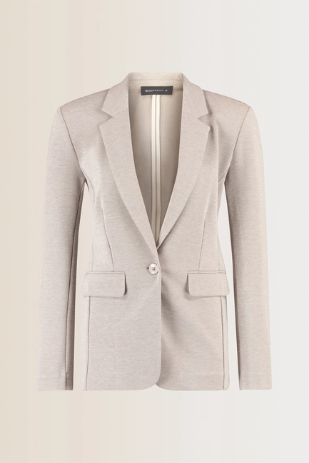 Getailleerde jersey blazer