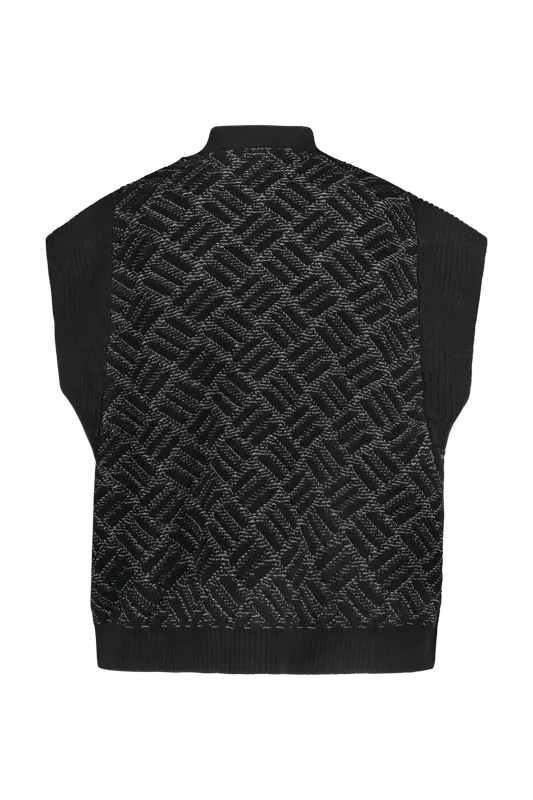 Jacquard gilet