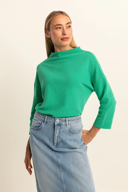 Sweatertop rib jersey