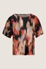 Top met print