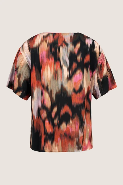 Top met print